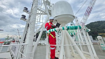 Kapal Keluar Jangkauan Sinyal, Telkomsat Andalkan Satelit