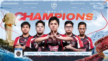 Alter Ego Ares Juara PMPL ID Fall 2026, Bigetron Runner-up