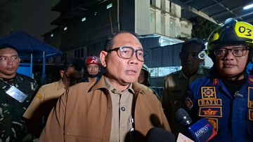 4 RT di Gambir Jakpus Terdampak Kebakaran, Warga Dievakuasi ke Pengungsian