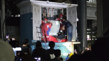 Bau Menyengat hingga Lalat di Gardu LRT Pancoran Sebelum Penemuan Mayat