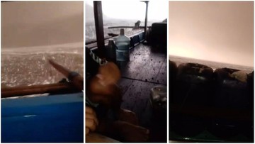 Kapal Nelayan Kena Hujan Batu Erupsi Gunung Anak Krakatau di Lampung