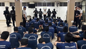 87 Napi High Risk di Jakarta Dipindahkan ke Nusakambangan