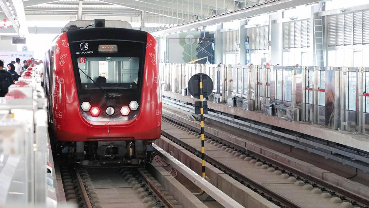 Masih Promo 8 Hari, Tarif LRT Kelapa Gading-Manggarai Cuma Rp 8