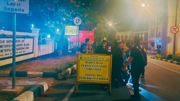Cegah Kejahatan Jalanan, Polres Jaksel dan Brimob Intensif Patroli
