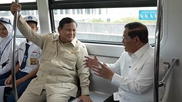 Pujian Prabowo ke Pramono Meski Tak Separtai