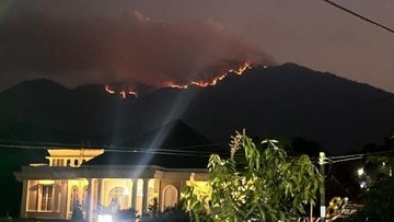 Kebakaran di Puncak Gunung Wilis Jatim Meluas, 29 Hotspot Terdeteksi