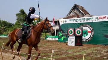 KONI Pusat Buka Kejurnas Berkuda Memanah III 2026 Road to PON