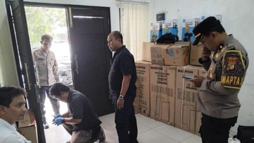 Kantor Baznas Depok Dibobol Maling, 3 Hp dan Laptop Raib Digasak Pelaku