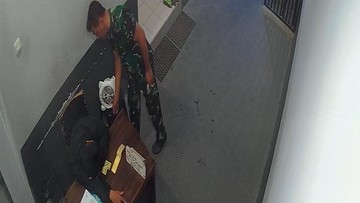 Pria Berbaju Loreng Curi HP Pegawai SPBU di Sulsel, Ternyata Pecatan TNI
