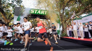 Antusiasme Tinggi, 1.097 Peserta Ikuti Pasuruan Culture Run 2026