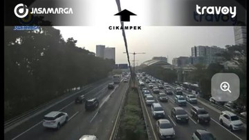 Info Lalin di Tol Pagi Ini: Japek, Janger dan Tol Dalkot Macet