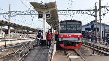 Peron 4-5 Stasiun Bogor Dibuka Lagi Usai Direnovasi, Kini Berkanopi