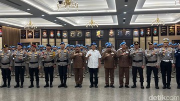 Polri Lepas Satgas FPU 8 Minusca untuk Misi Perdamaian PBB di Afrika Tengah
