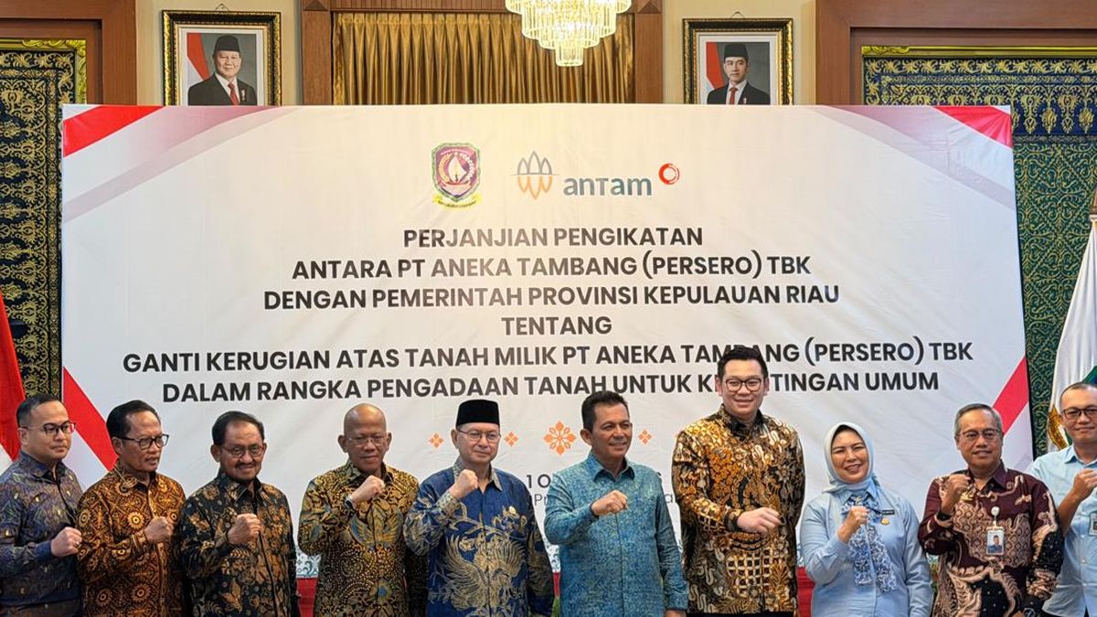 ANTAM dan Pemprov Kepulauan Riau Perkuat Penyediaan Fasilitas Publik