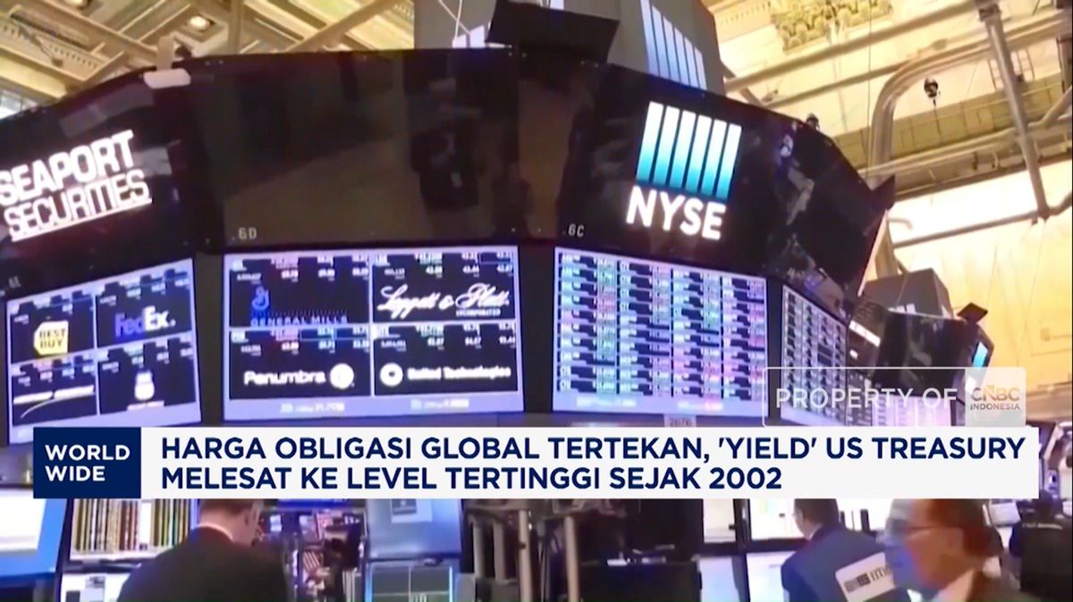 Video: Global Bond Tertekan, Biaya Utang Makin Mahal