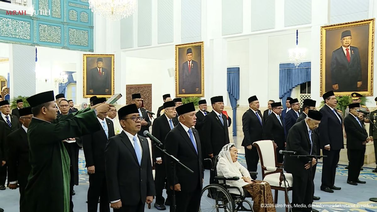 Momen Prabowo Lantik 26 Anggota Wantimpres dan Kepala-Wakil Bakom