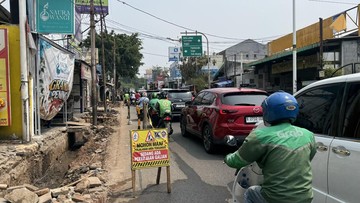 Proyek Galian Trotoar di Rawa Belong Jakbar Ditarget Selesai 2 Desember