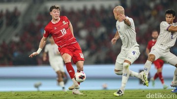 Indonesia Vs Thailand Masih 1-1 di Babak Pertama Extra Time