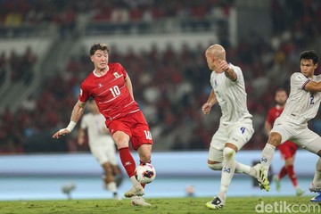 Indonesia vs Thailand 1-1 di Waktu Normal, Netizen Deg-degan