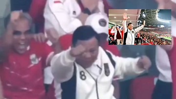 Selebrasi Presiden Prabowo Viral di Medsos, Bikin Ikut Bahagia