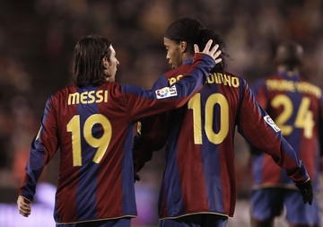 Ucapan Haru Ronaldinho ke Lionel Messi