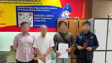 Buron Korupsi Thailand Ditangkap Saat Urus Izin Tinggal di Imigrasi Jaksel