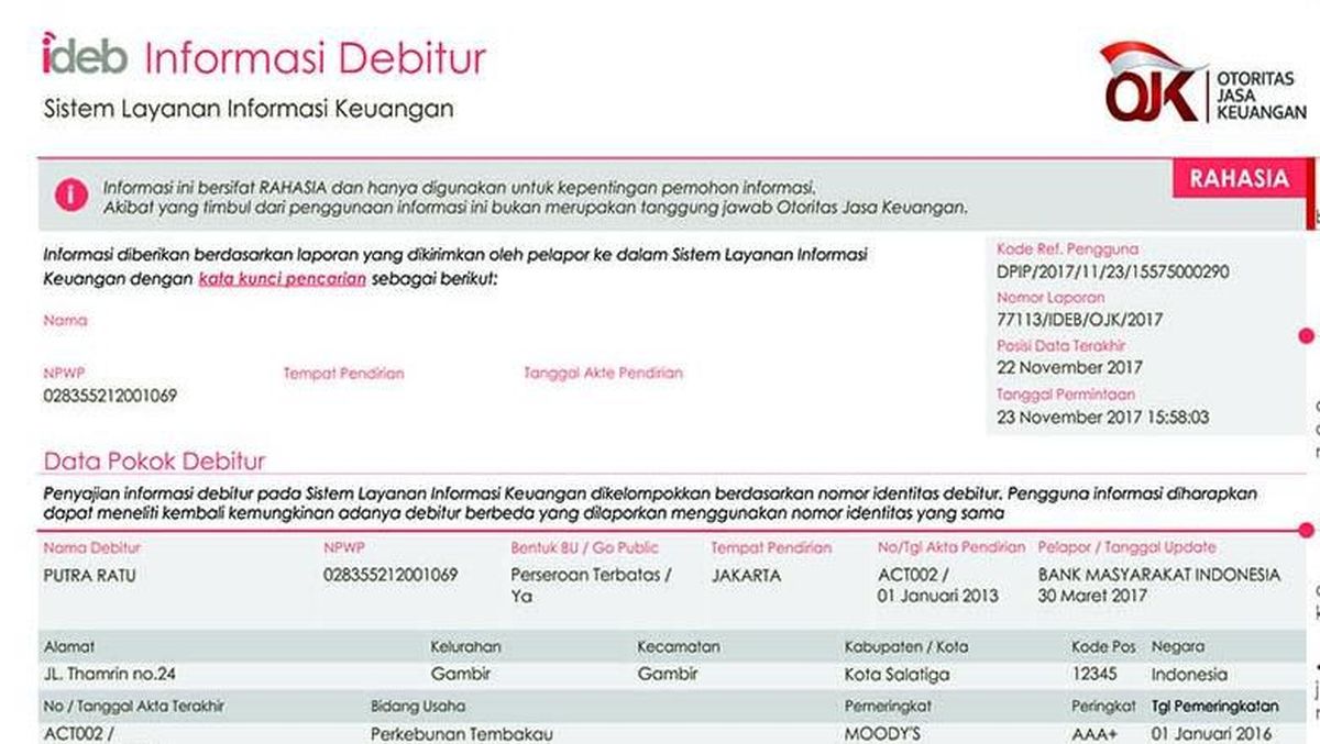 Banyak Kredit Macet? Begini Cara Membersihkan Nama dari SLIK OJK