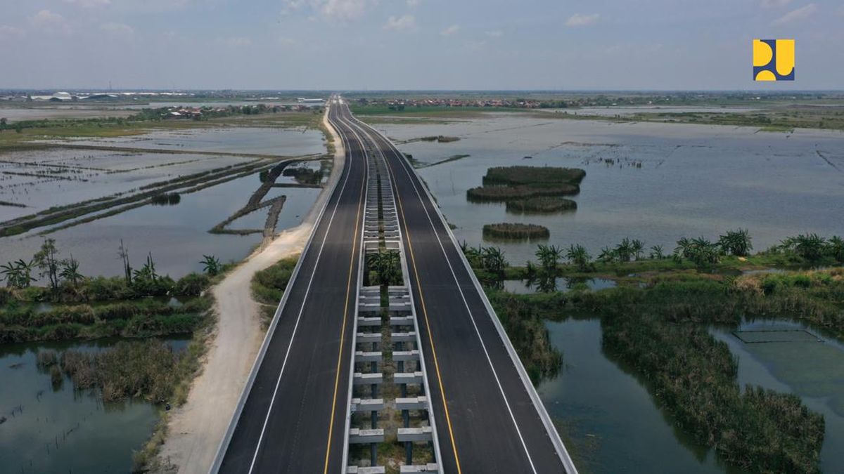 Tol Ini Nempel Giant Sea Wall, Jadi Benteng 'Kiamat' di Semarang-Demak