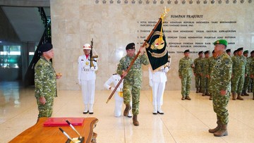 Panglima TNI Pimpin Sertijab Wakil Panglima Maruli dan KSAD Tandyo