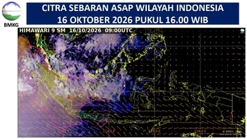 BMKG Deteksi Asap Karhutla Sudah Sampai Atmosfer Jakarta, Bisa Turun ke Bumi?