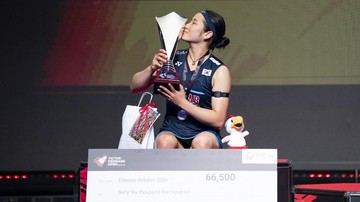 An Se-young GOAT: Tembus 47 Gelar Juara, Lewati Rekor Susy Susanti