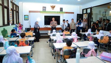 Kapolda Metro Hadir di SD-SMP Muhammadiyah, Dukung Polisi Peduli Pendidikan