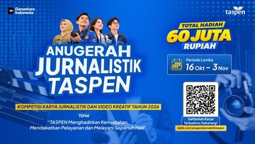 TASPEN Gelar Kompetisi Anugerah Jurnalistik 2026, Total Hadiah Rp 60 Juta