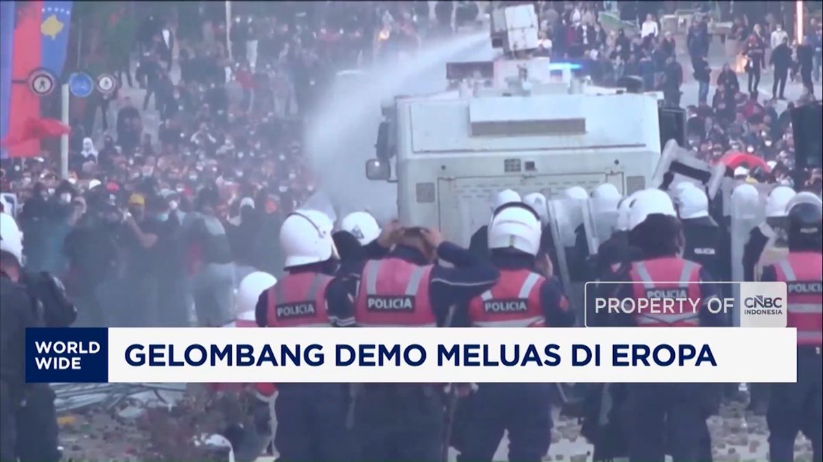 Video: Gelombang Demo Meluas di Eropa