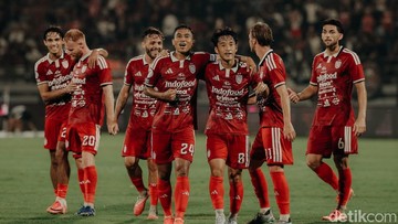Hasil Super League: Bali United Lumat Garudayaksa 5-0