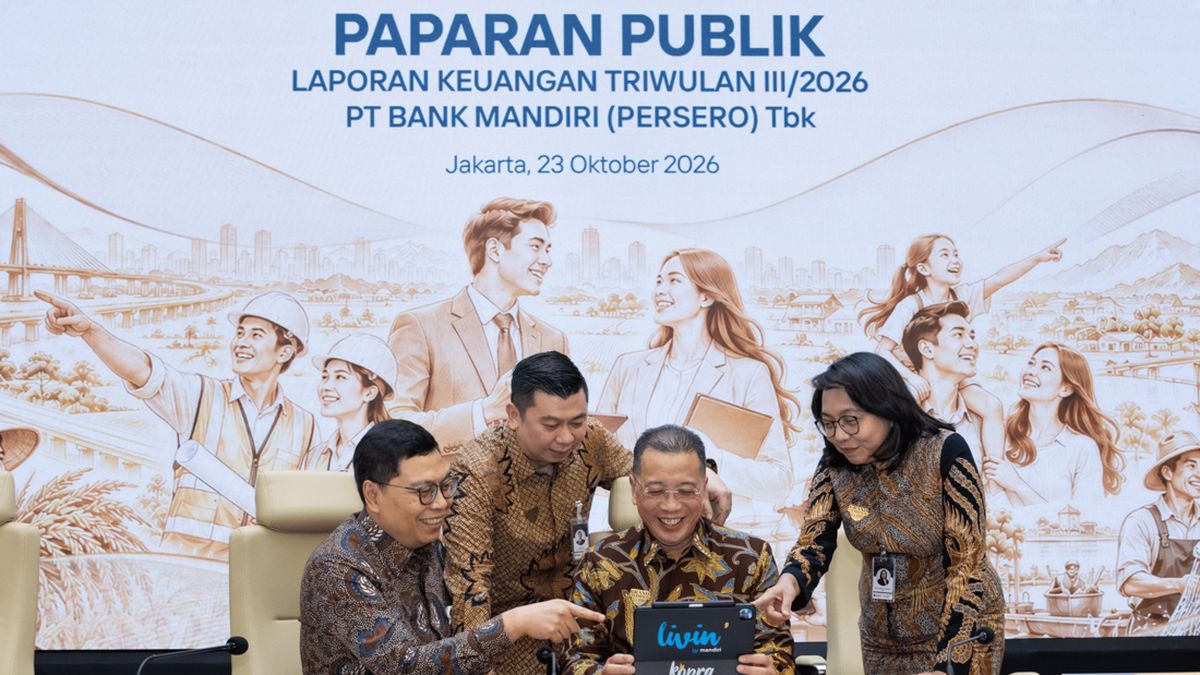 Neraca Sehat dan Kinerja Solid, BMRI Catat Laba Rp 45,5 T di Kuartal III