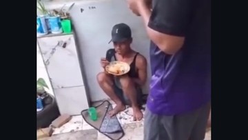 Ngaku Kelaparan, Maling Seng di Medan Diberi Makan Usai Kepergok Warga