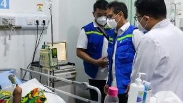 Menkes Luruskan Narasi Foto Viral Pakai Oksigen Saat di Palangka Raya