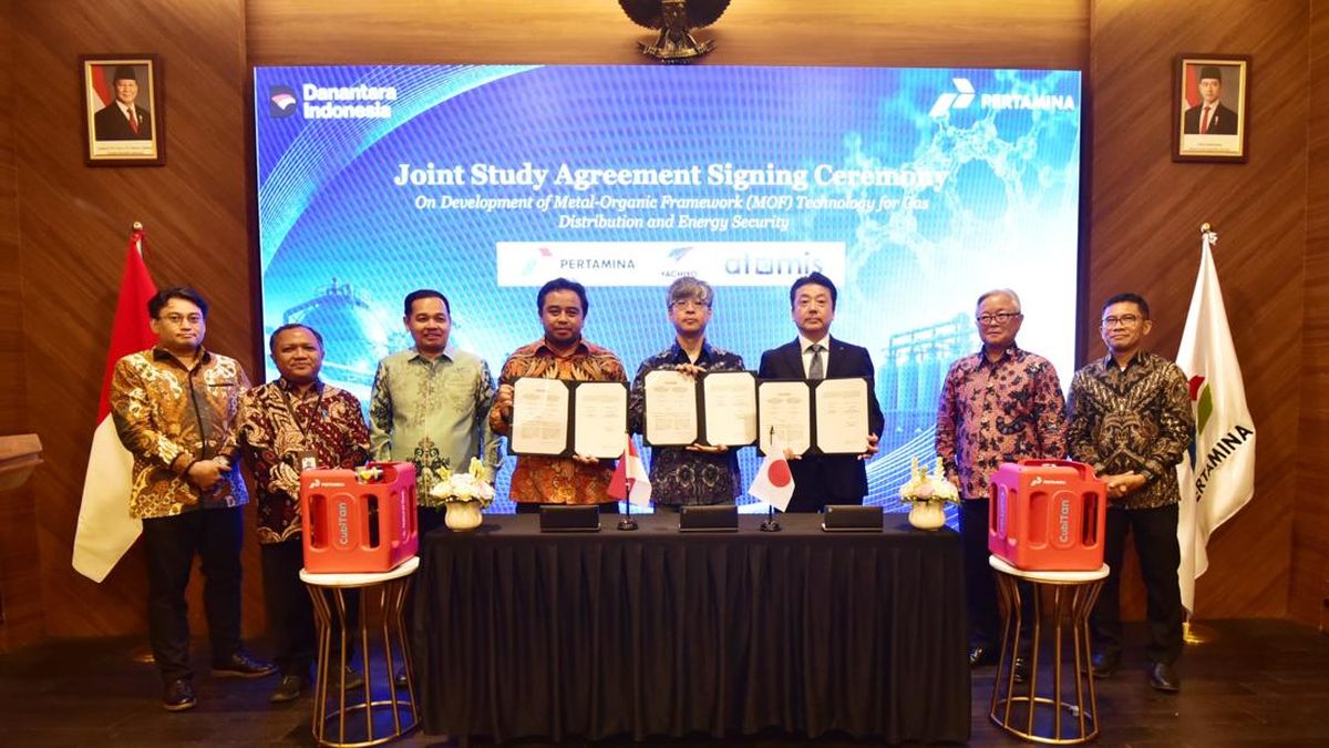 Pertamina Kaji Teknologi Distribusi Gas Bersama Mitra Jepang