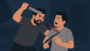 Kronologi ABG Suporter Bola Tewas Dibacok, Celurit Dibuang ke Selokan