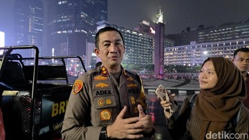 Wakapolda Temui Mahasiswa di Bundaran HI, Apresiasi Unjuk Rasa Berlangsung Tertib