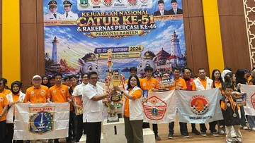 Percasi Tuntas Gelar Kejurnas Catur 2026, Jakarta Hat-trick Juara Umum