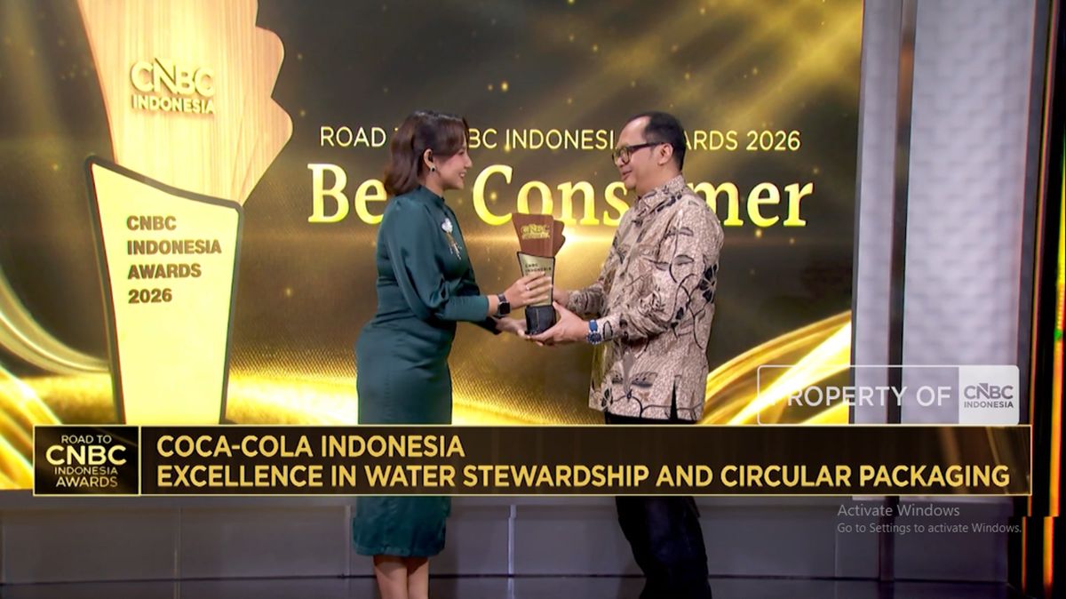 Komitmen Jalankan Ekonomi Sirkular, Coca Cola Raih Penghargaan Ini!
