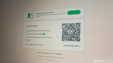 Cara Login WhatsApp Web dengan QR Code dan Nomor Telepon