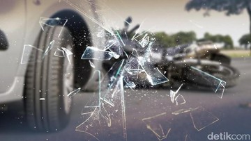 Pemotor Wanita di Bogor Tewas Tertabrak Truk