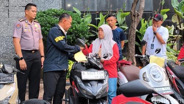 Polda Metro Ungkap Kasus Curanmor, 17 Motor Curian Dikembalikan ke Pemilik